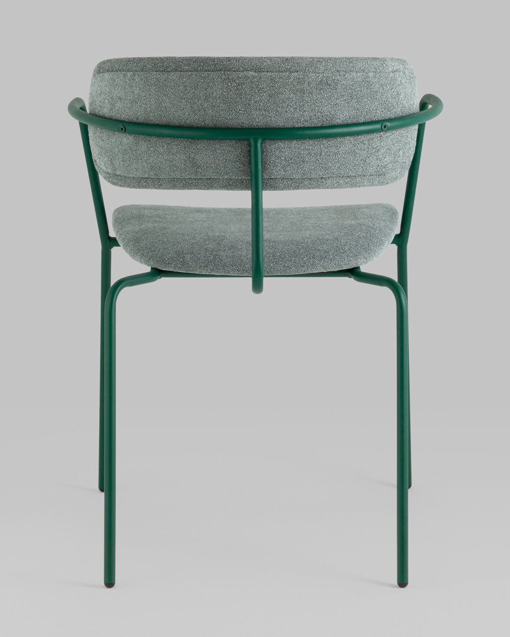 Стул Дженни букле зеленый каркас зеленый полуглянцевый муар