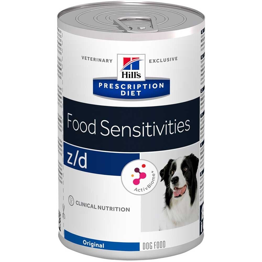 Hill&#39;s Canine z/d 370 г - диета консервы для собак с острой пищевой аллергией