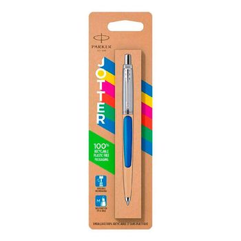 Шариковая ручка Parker Jotter Color синяя в блистере Mblue (2076052)