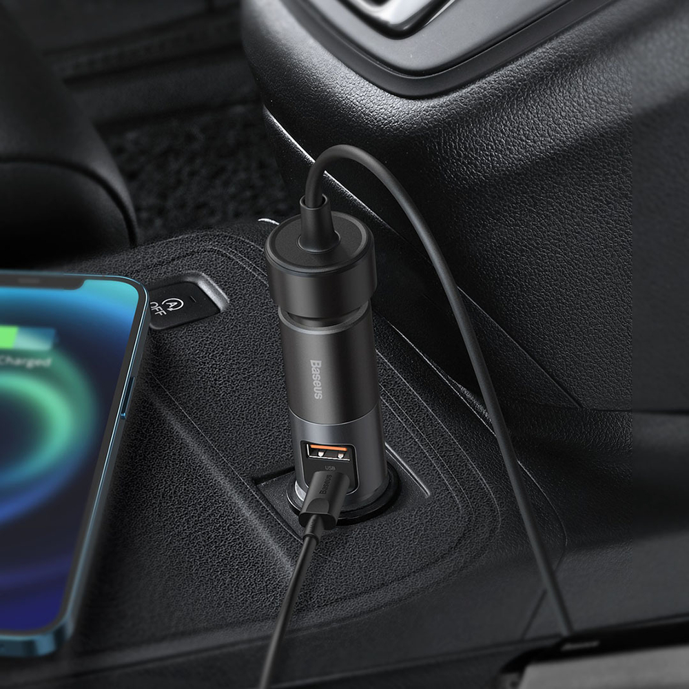 Автомобильная зарядка Baseus Share Together Fast Charge Car Charger U+C+CL 120W