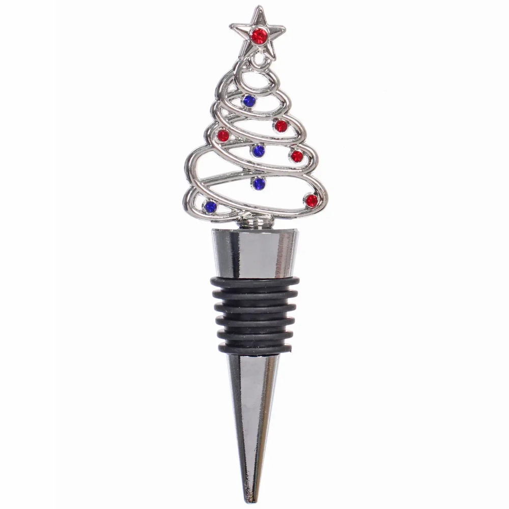 Пробка для бутылок «Ёлочка» с камушками