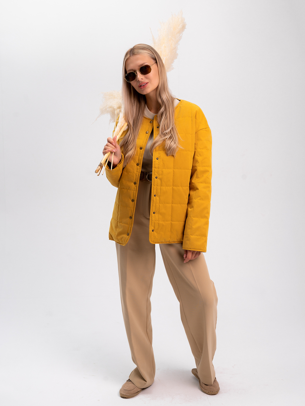 Куртка-пиджак "Гамма" горчица