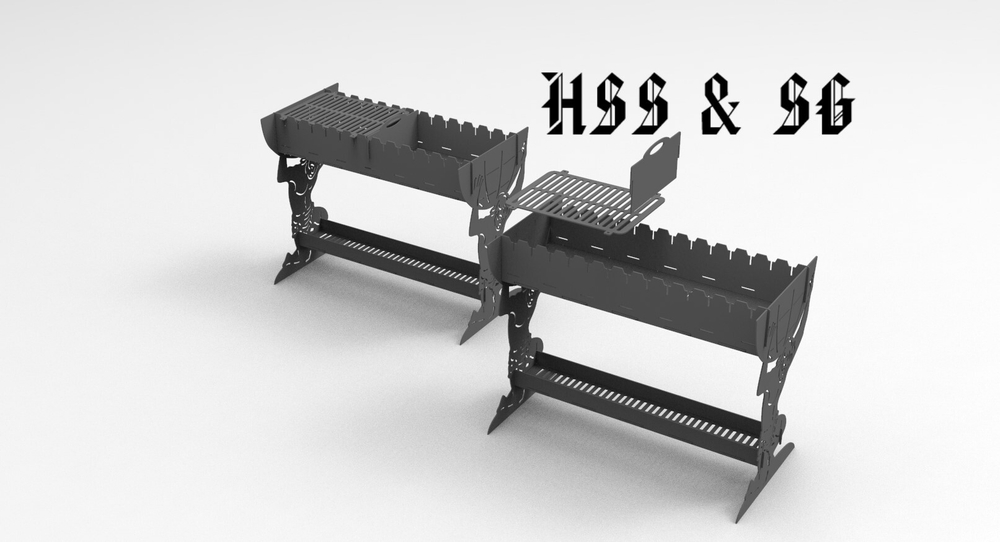 HSS&SG- Разборный мангал Атлант