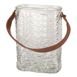 Ваза "Сумочка" h=17,5см, v=1200мл (стекло) (индивидуальная упаковка)