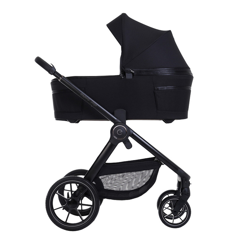 Детская коляска Espiro Yoga 3 в 1 2025 111 calm evening voice of nature/Чёрный (Black 110)