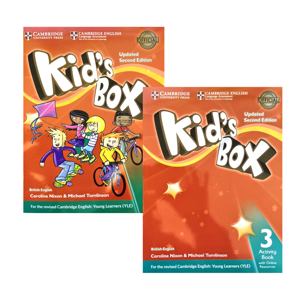 Kid's Box 3 (2nd Edition Updated) комплект SB +WB + CD