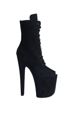 KIKO. Ботильоны тройка. Замша. Открытые - SHDB-012.2-3-ekoz-bl