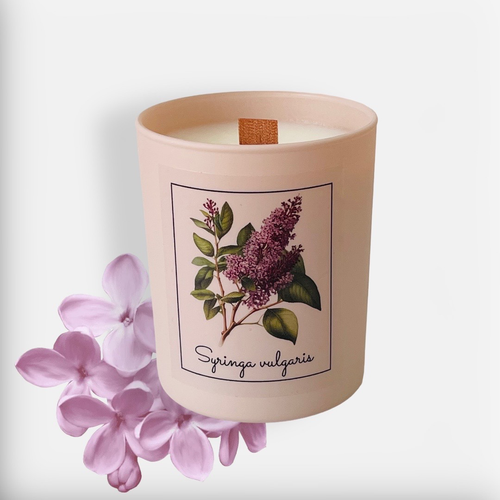 Свеча с ароматом Сирени, 200 мл