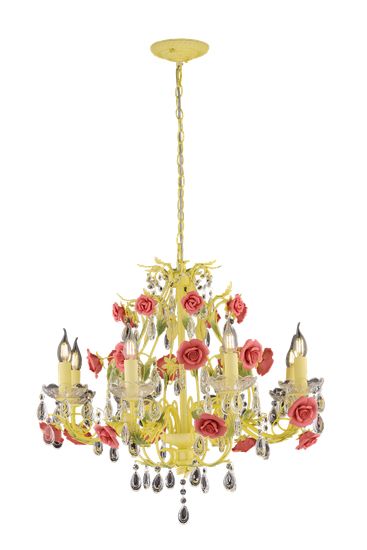 0876/8 YELLOW (1) Люстра