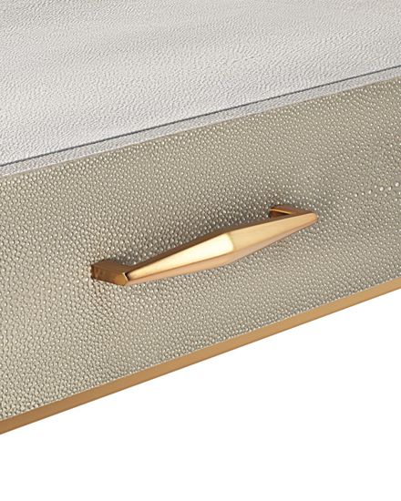 Консоль "Монтгомери" цвет серый/золотой