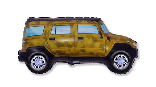 Шар фигура 84 см Джип Военный