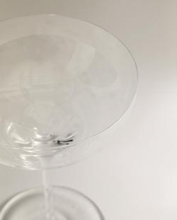 Zara Home бокал из стекла, цвет прозрачный, 14.4 см