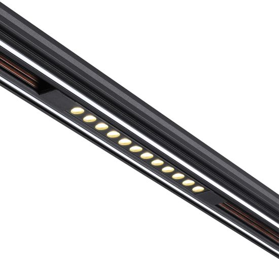 359511 SHINO NT24 126 черный Трековый светильник для низковольт. шинопровода арт.135179-135180 IP20 LED 12W 48V 3000K 580Лм FLUM