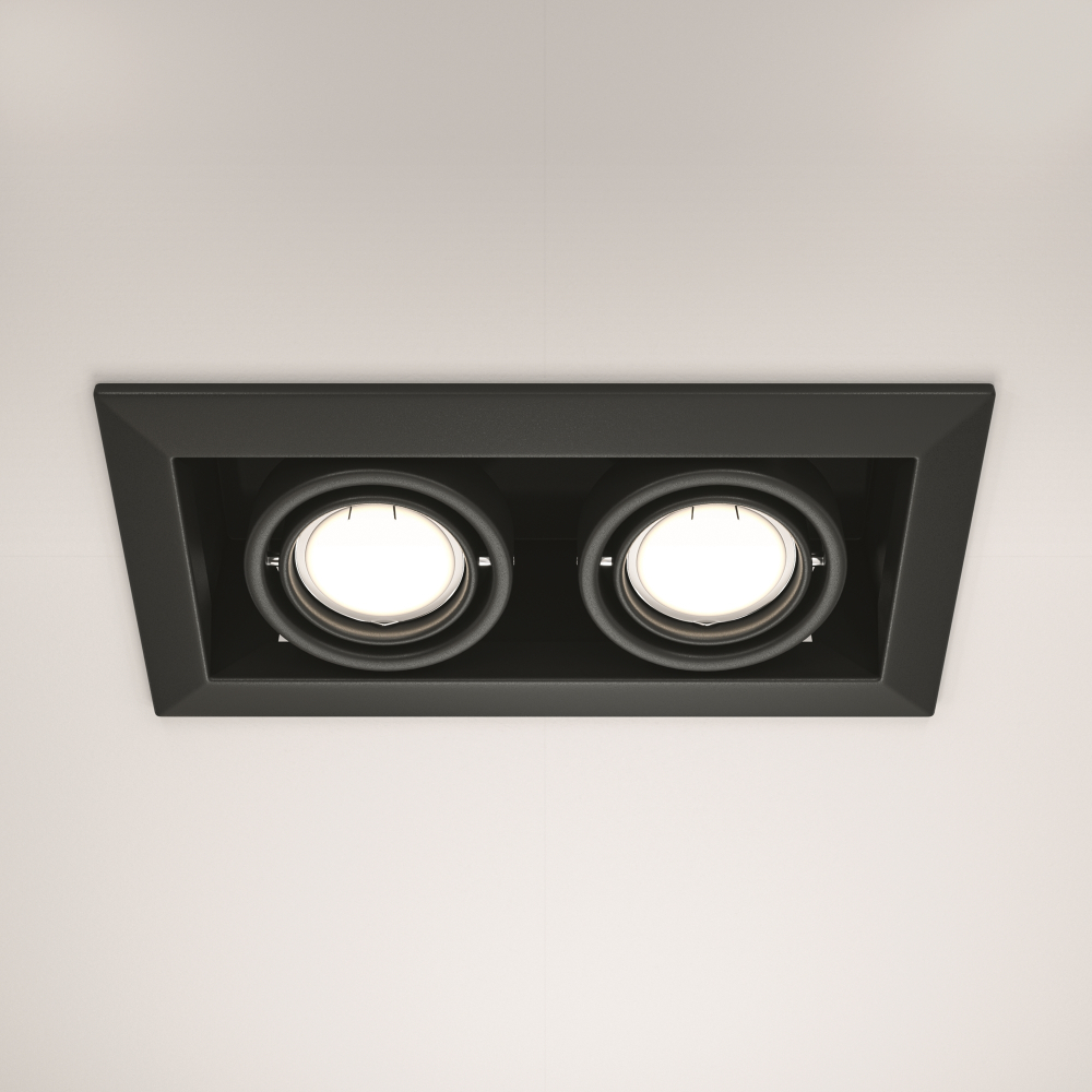 Встраиваемый светильник Maytoni Metal Modern DL008-2-02-B