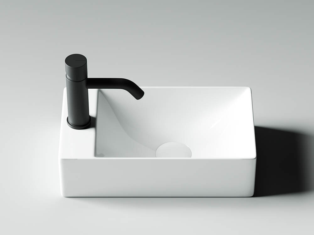 Рукомойник Ceramica Nova Element 37,5 см CN5008, отверстие под смеситель L
