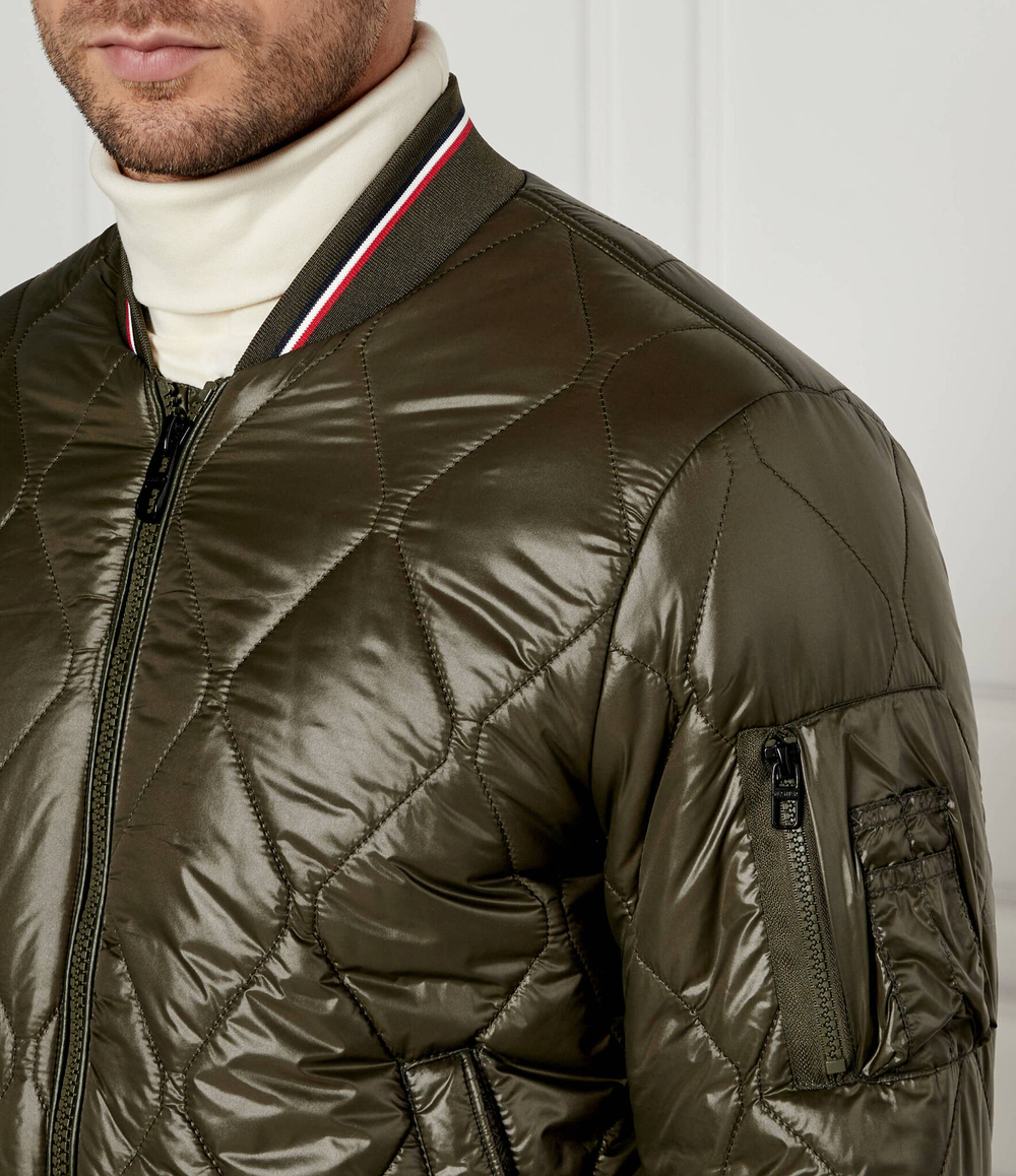 Куртка бомбер Hechter Paris - хаки(50116-142238)