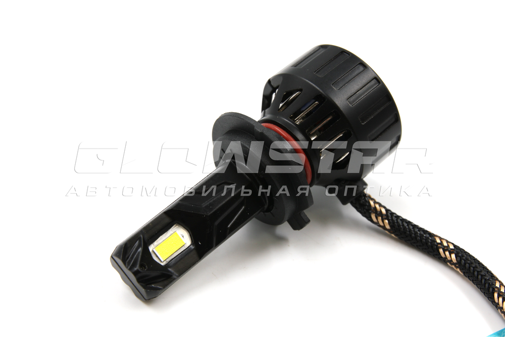 Cветодиодные лампы H7 Sariti F8 с вентилятором, 12V, 40W, 5500K (комплект, 2шт)
