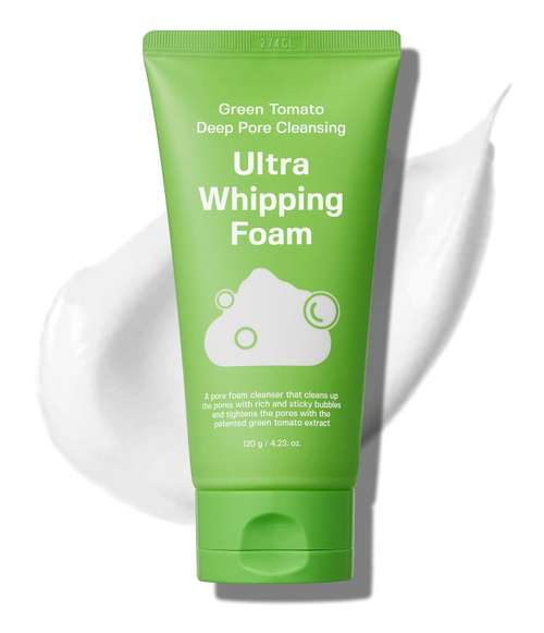 Sungboon Editor Green Tomato Deep Pore Cleansing Ultra Whipping Foam 120ml