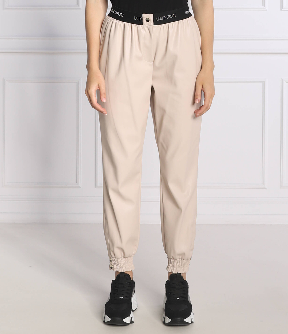 джеггинсы Liu Jo Sport - бежевый(TF2136 E0641)