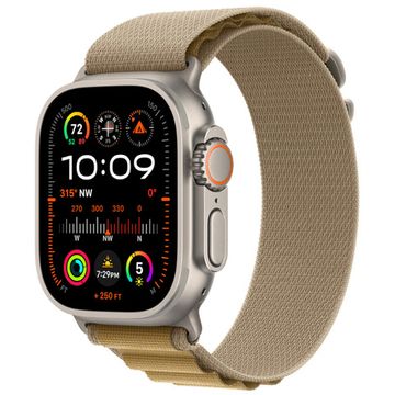 Часы Apple Watch Ultra 2 (2024) GPS + Cellular 49mm, Natural Titanium Case, Alpine Loop (Tan) S