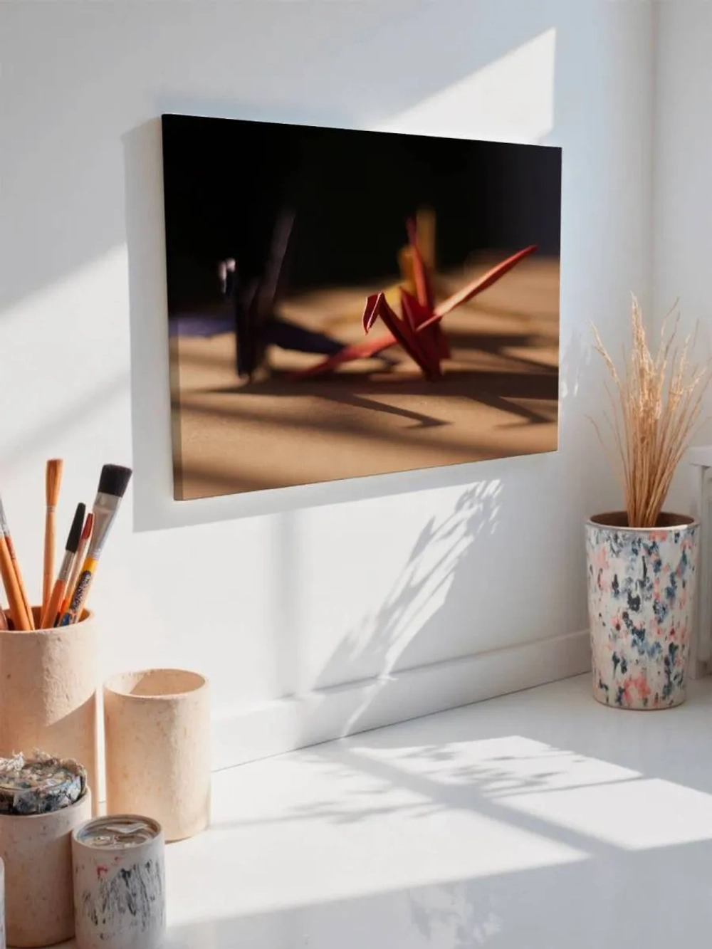 Картина на стену 40 X 50 Бумажные журавли