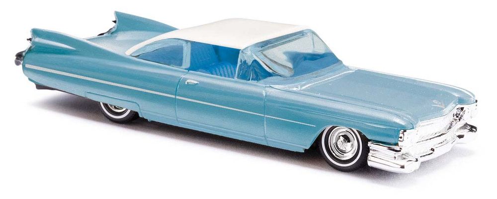 Автомобиль Cadillac Eldorado, пастельно-синий (H0, 1:87)