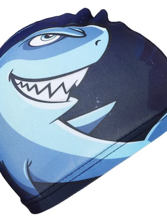 Набор для плавания детский ONLYTOP Swim «Акула»: очки+шапочка, обхват 46-52