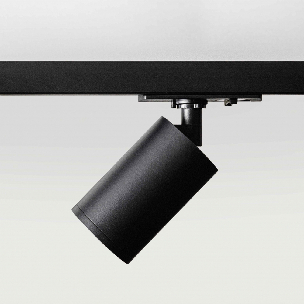 Однофазный трековый светильник под лампу GU10 MKL-1-GU10-B Черный