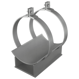 Опоры скользящие подкладные в футляре ФСО1 и ФСО2 для труб в ППУ