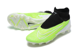 Бутсы Nike Phantom GX Elite FG (Черный+лайм)