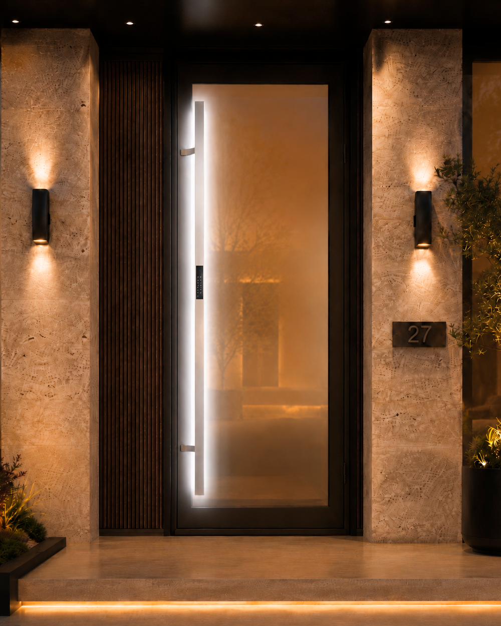 ART 50х25 MYLOCK ML-05 — система доступа для алюминиевых дверей под ключ