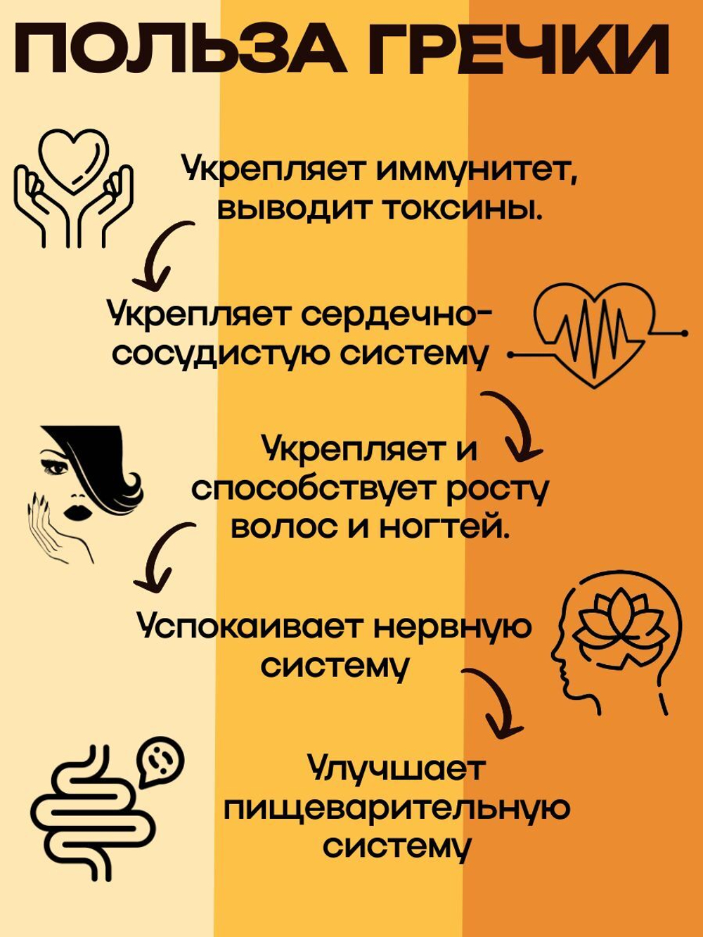 Крупа гречневая Аливико ядрица 800 гр гречка без глютена 2 шт.