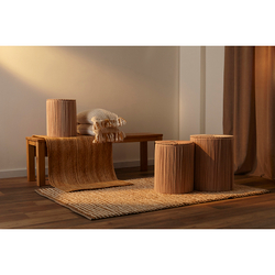 Плетеная корзина для белья из коллекции Ethnic, 50х40 | бежевая