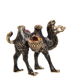 Народные промыслы AM-2819 Фигурка «Верблюд» (латунь, янтарь)