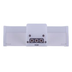 ULO-N11X-12W-4000K IP40 WHITE Светильник светодиодный X-образный. Белый свет 4000K. 2000Лм. Алюминий. Цвет белый. TM Uniel