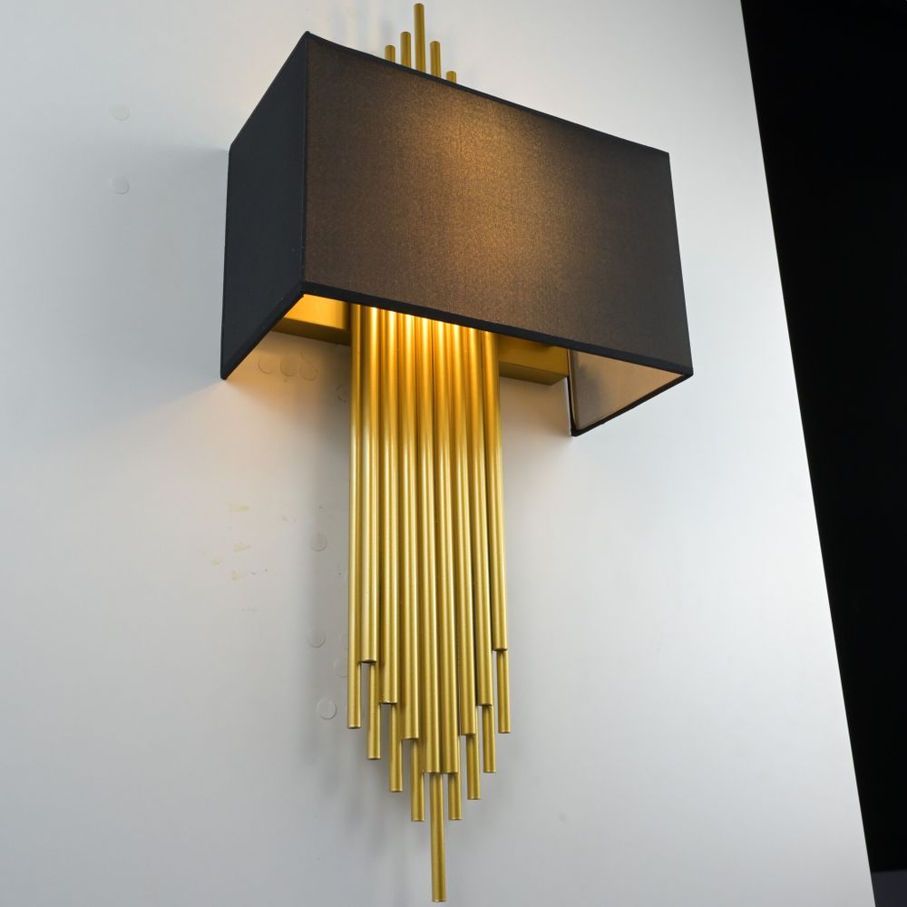 Бра Sohne Cg 90-0009 Fiore Black H75 W32 By Imperiumloft