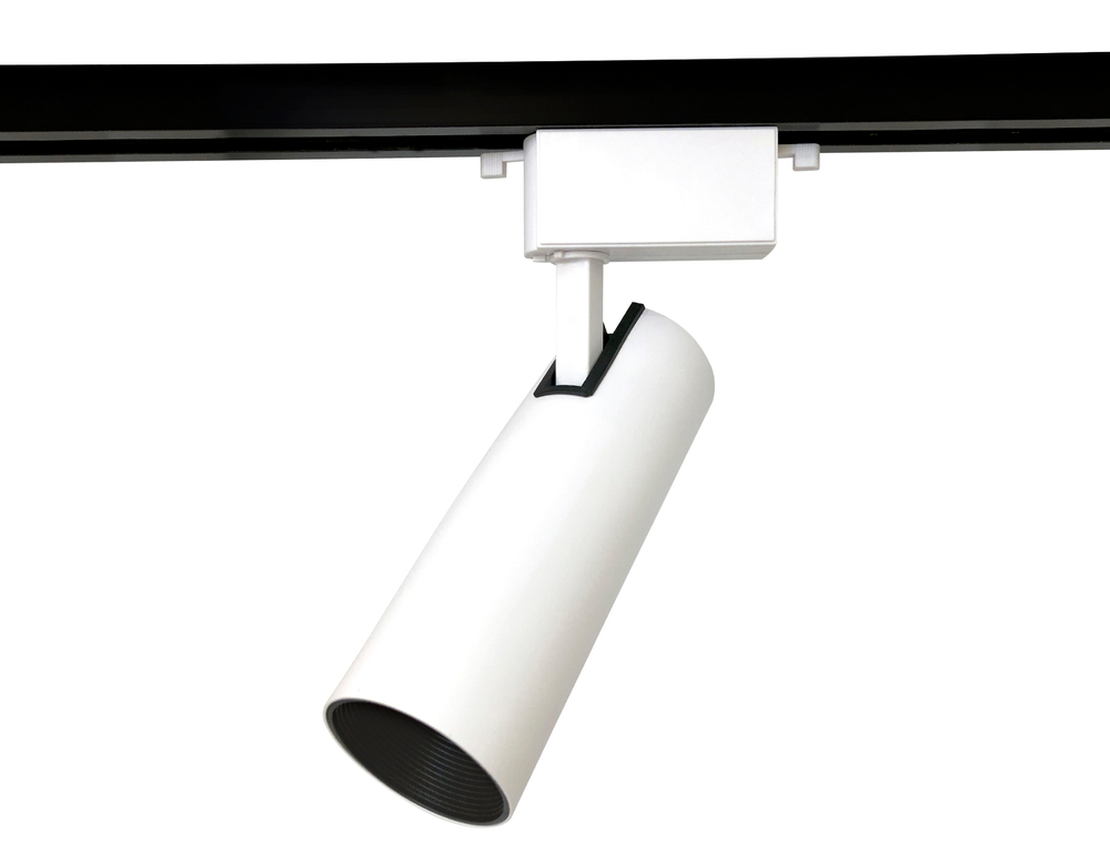 Трековый однофазный светодиодный светильник GL5853 WH/BK белый/черный LED 30W 4200K 24°