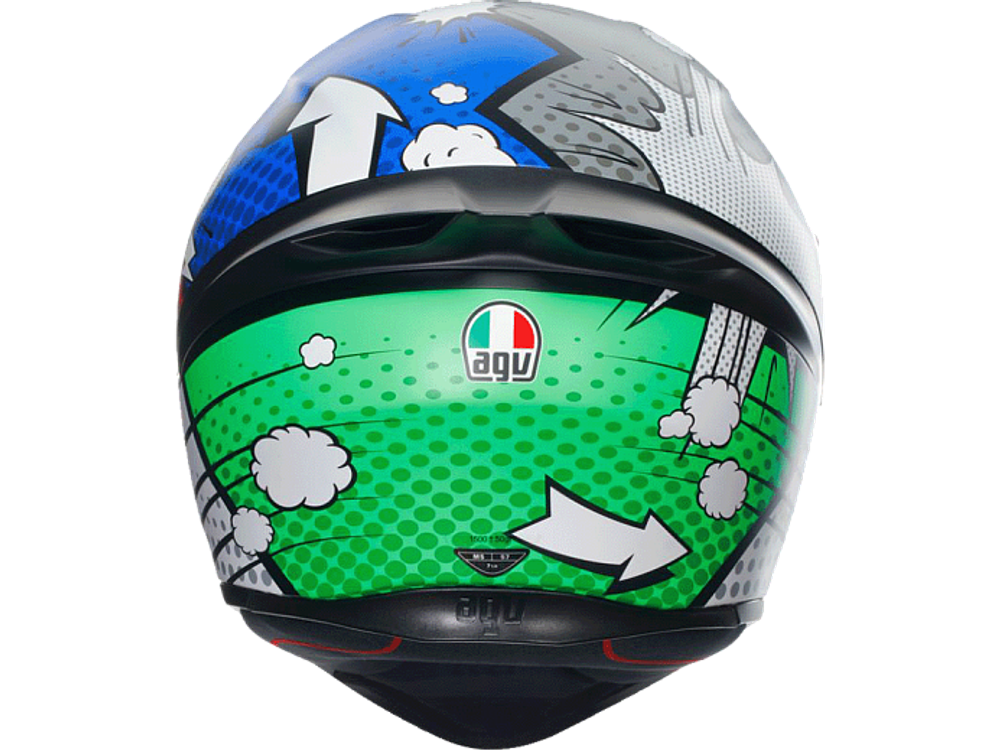 AGV K-1 ECE 2206 BANG MATT ITALY/BLUE