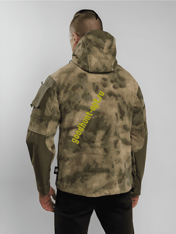 Тактическая куртка флисовая 7.26 Мох