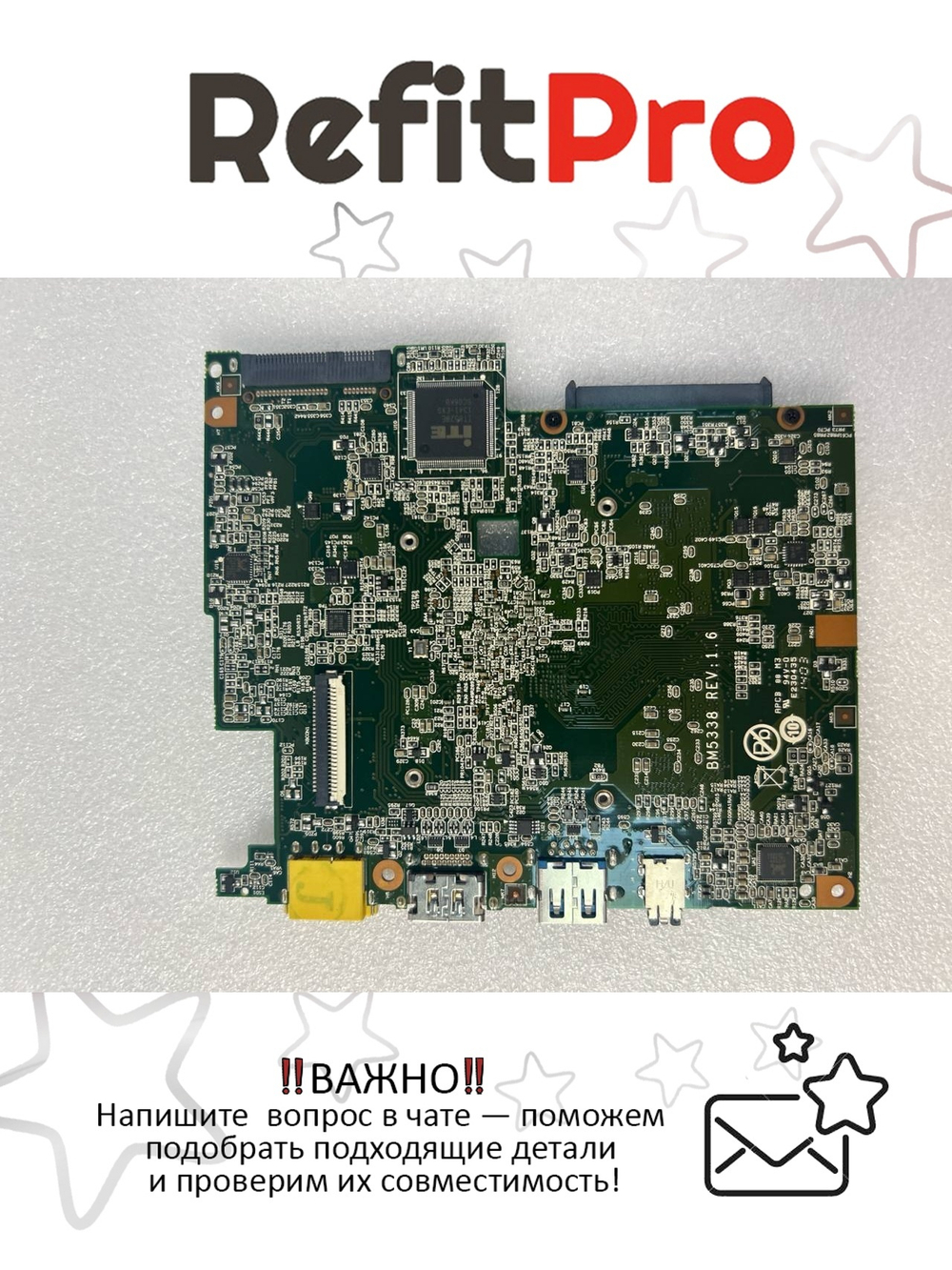 Материнская плата для ноутбука Lenovo FLEX10 W8.1S DIS Intel Pentium N3520 2G (90006376), оригинал