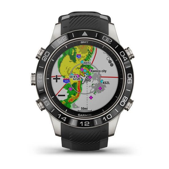 Люксовые мультиспортивные часы Garmin MARQ Aviator Performance Edition 010-02567-11