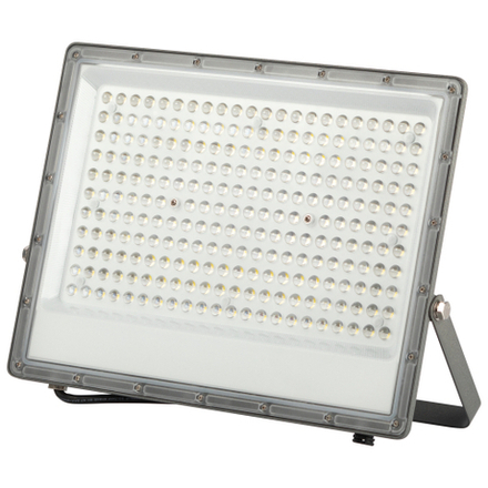 Прожектор светодиодный уличный ЭРА PRO LPR-063-0-65K-200 200Вт 20000лм 6500K КСС Г 90° 3 года IP65 серый поликарбонат