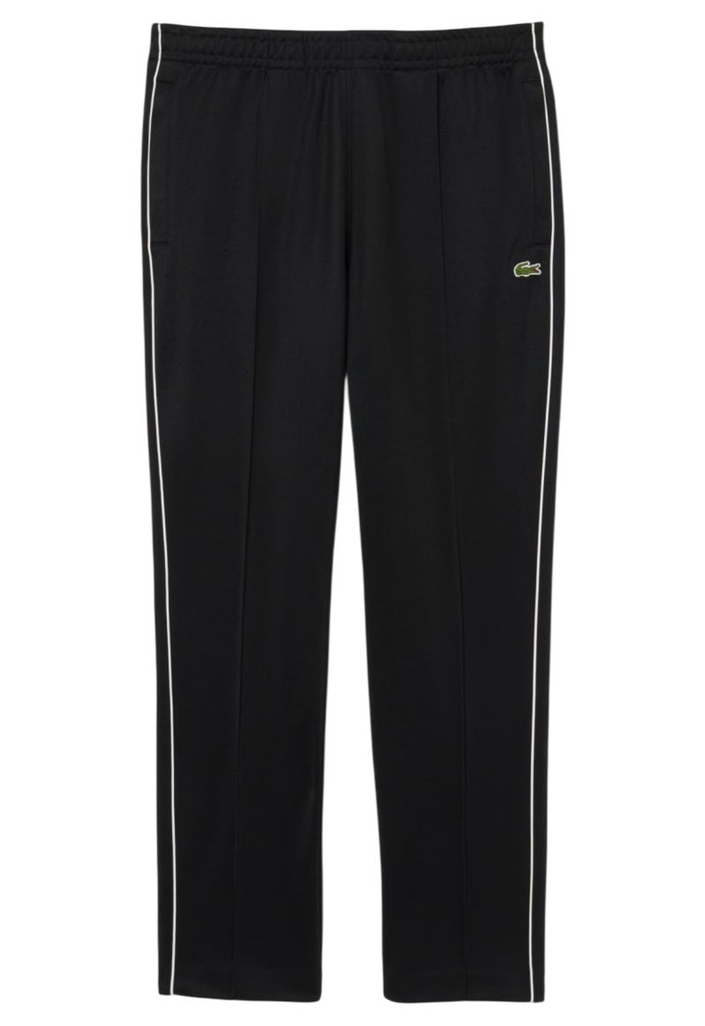 Мужские теннисные штаны Lacoste Trim Accent Pique - black