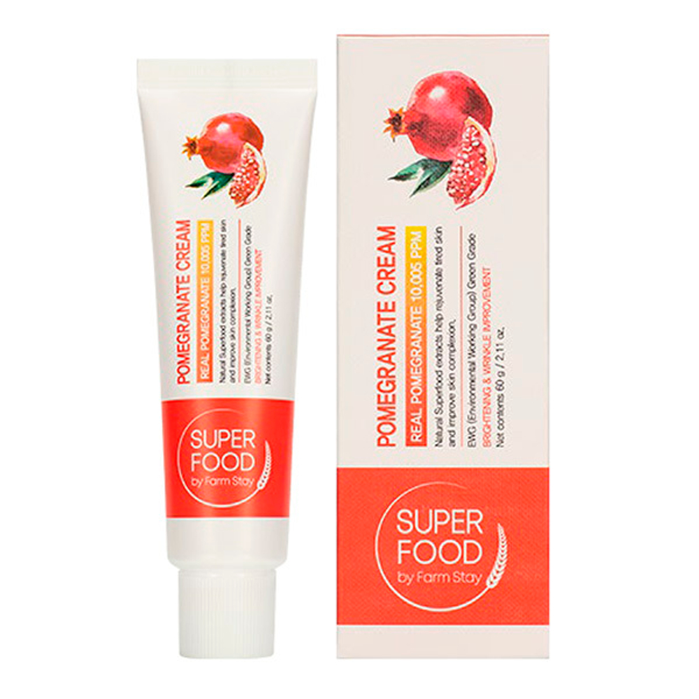 Гранатовый крем суперфуд FarmStay Super Food Pomegranate Cream 60мл
