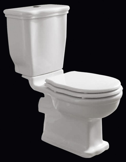 УНИТАЗ-КОМПАКТ С ГОРИЗОНТАЛЬНЫМ ВЫПУСКОМ ВОДЫ BELBAGNO BOHEME P-TRAP BB115CP
