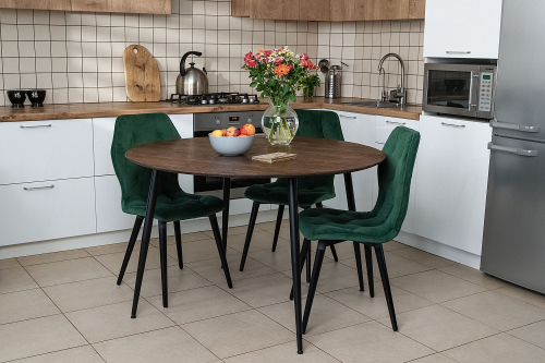 Леер TS (с разложением) рустик бран опора черная размер D 1000(1600)*1000*740 Plazwood