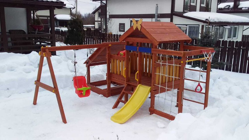 Деревянная игровая площадка для малышей Baby - 12 (Play)