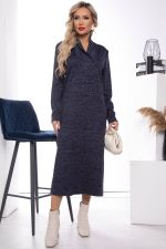 Платье "Анита" (темно-синее) П7606 LT Collection (Акция)
