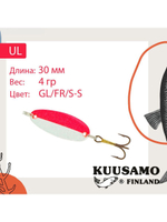 Блесна для рыбалки UL 1 30/4,0 BL/GR/FYe/FR-C