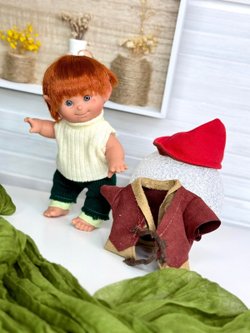 Кукла LAMAGIK виниловая 18см Gnomito Medieval (140A)